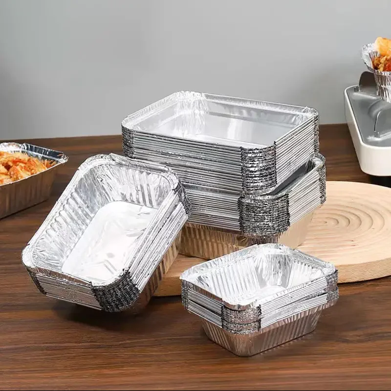 

Cakes Disposable Foil Baking For Container Cookware Meatloaf Storage Cook Foil Pan Pans Baking Bread Aluminum Takeout