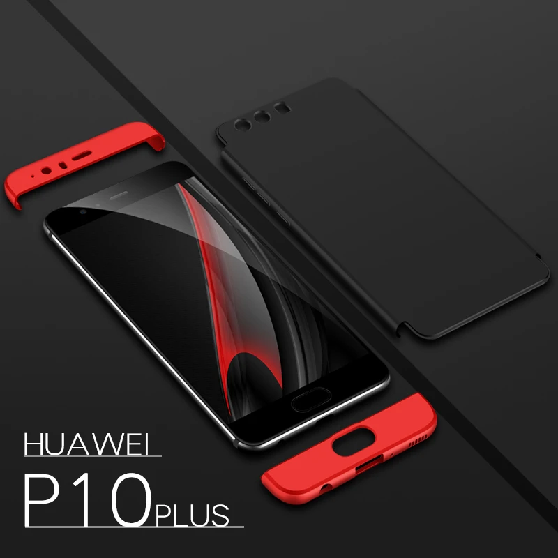 

GKK Huawei P10 Case Tough Double Dip360 Full Protection Case For P10 Plus Case For Huawei P10 Cover Coque phone Bags & Cases