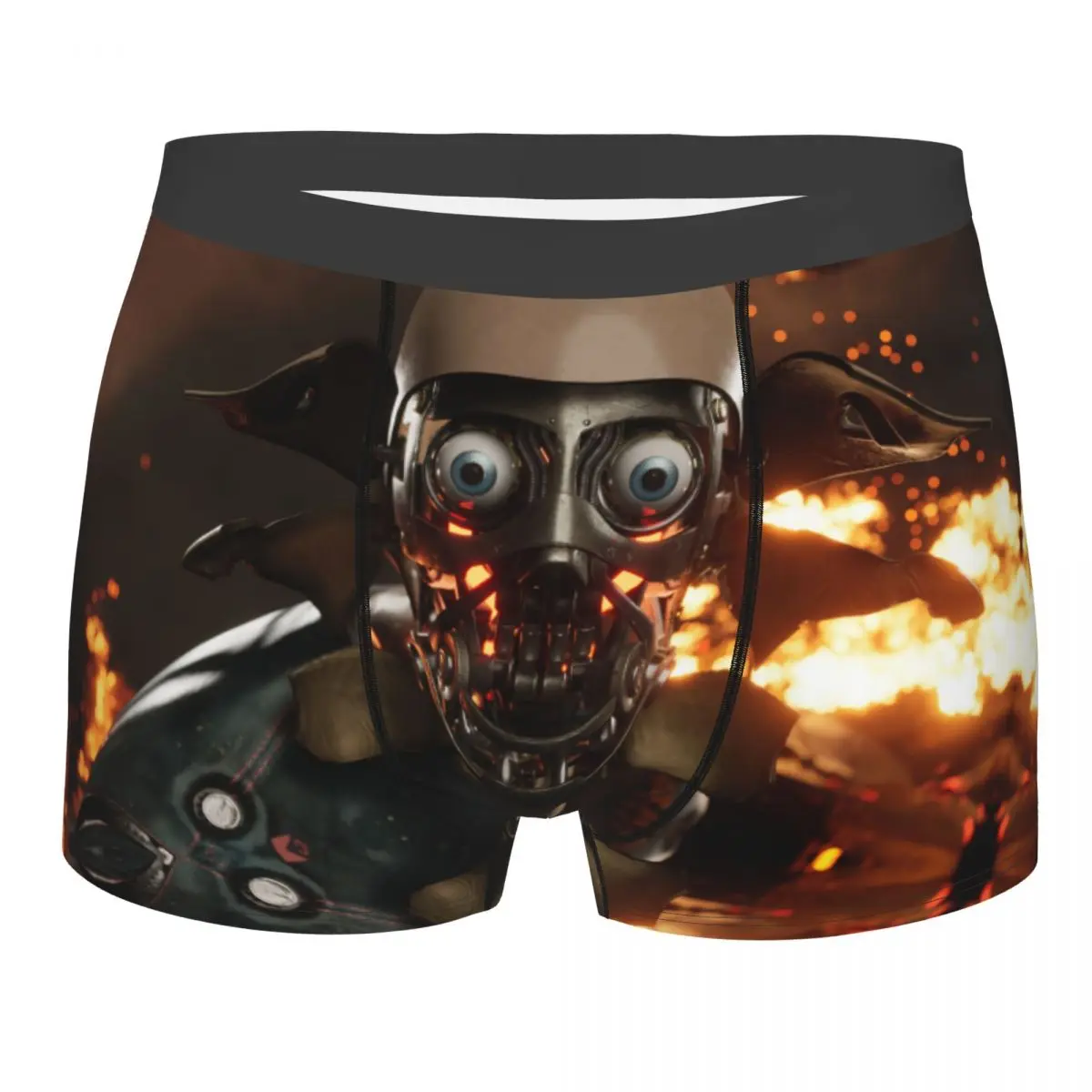 

Мужские трусы-боксеры Atomic женские трусики с изображением сердца, модные мягкие трусы-боксеры из размера плюс