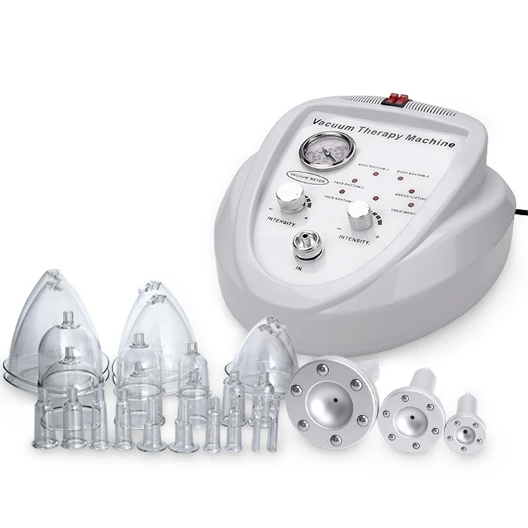 

Breast Enlarging Vacuum Cupping Apparatus Vacuum Nipple Cup Machine Breast