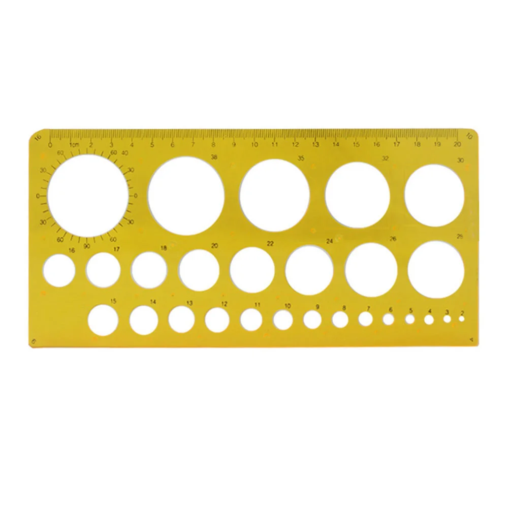 Измерительный инструмент для архитектуры круглые шаблоны линейки набор