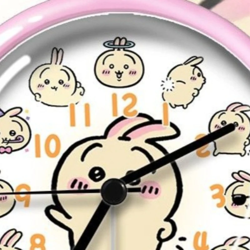 Аниме-будильник Kawaii Chiikawa: бесшумный, светящийся, с точным временем, универсальный, с зарядкой, супер-звонок, для путешествий (art.: 3920dcbcbe5bc) - 3920dcbcbe5bc