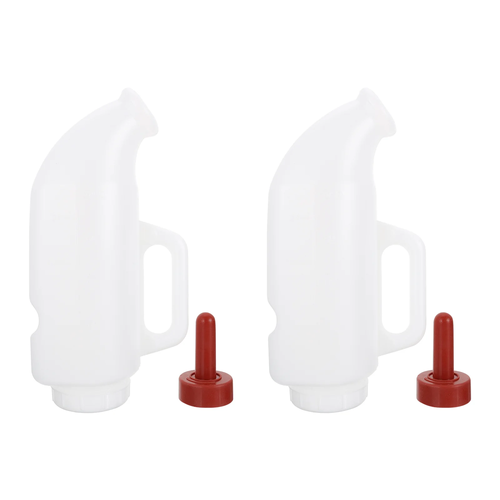 

Bottle Calf Feeding Feeder Bottles Nurserlamb Nursing Puppylivestock Rubber Screwgoats Push Supplies Raising Farm Caphandle