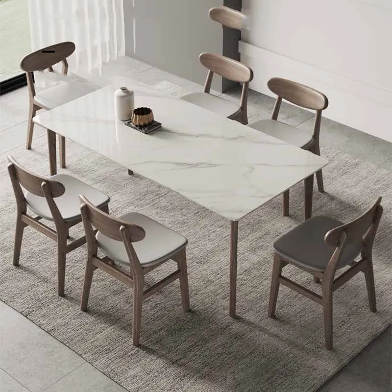 

Grey Luxury Dining Table Legs Metal Nordic Newclassic Restaurant Coffee Tables Computer Apartment Mesas De Jantar Home Furniture