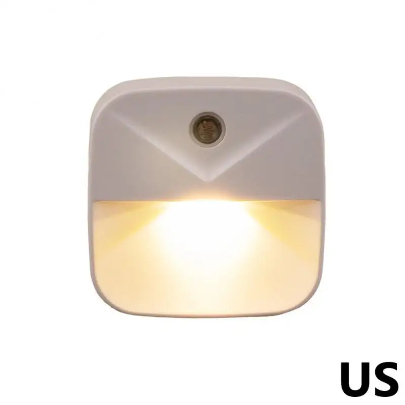 

Night Light EU Plug Sensor Night Lamp With Light Sense Automatically Switch On Or Off For Baby Bedroom Bedside Decoration