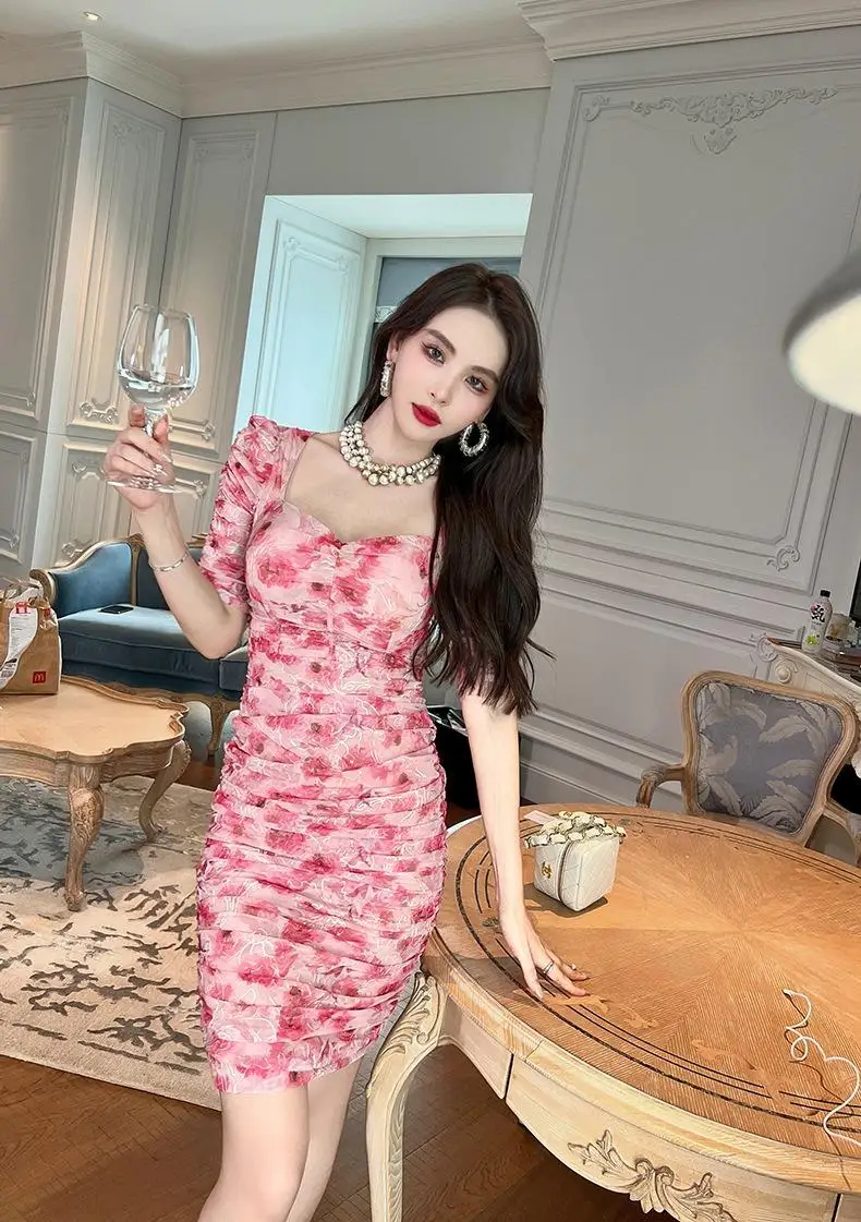 Новая летняя женская одежда милая темпераментная юбка на бедрах первой любви