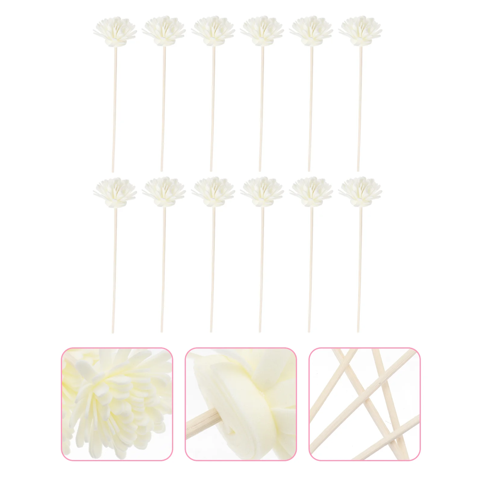 

12Pcs Aromatherapy Sticks Fragrance Diffuser Sticks Diffuser Sticks Rattan Diffuser Reeds Aroma Refill