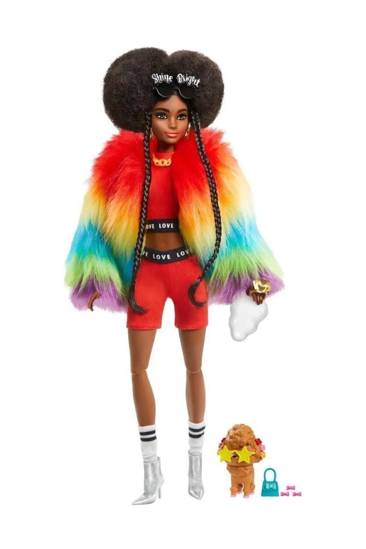 

Barbie Extra-color Jacketed Baby Gvr04 Original Product For Kids Birthday Year Head Chrisstmas Fun Educational