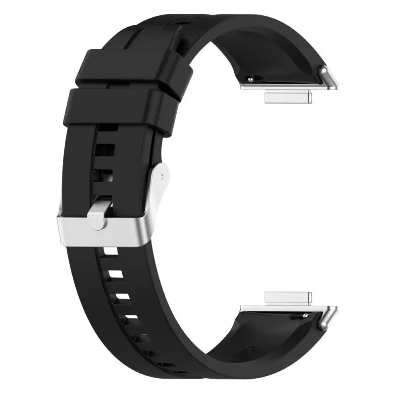 

Replacement Bracelet Correa Accessories For Huawei Watch Fit2 Silicone Band Metal Buckle Watch Bracelet Sport Strap Band Strap