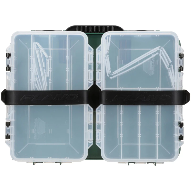 

Flex N' Go Satchel Fishing Tackle Boxes & Bait Storage, Green / Clear, Medium