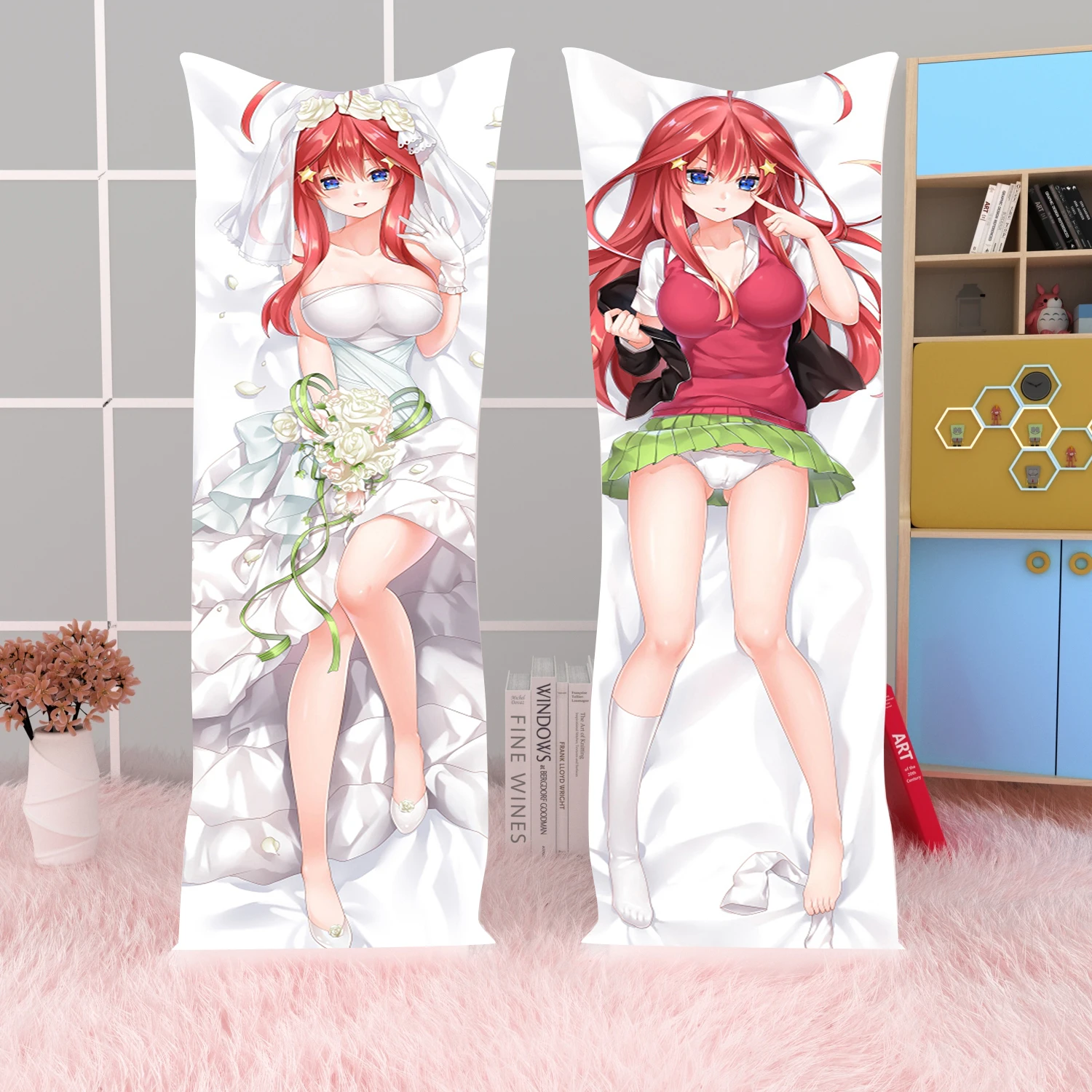 

Anime The Quintessential Quintuplets Dakimakura Pillowcase Cushion Cover Hugging Body Pillow Case Game Otaku Pillow Cover
