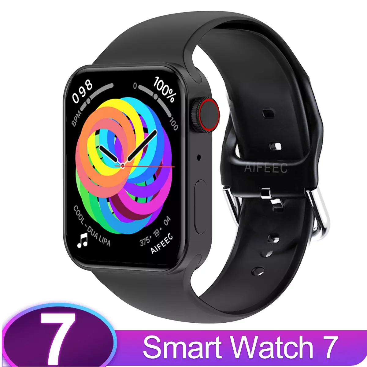 

Aifeec Smart Watch Series 7 Bluetooth Call IP68 Waterproof Smartwatch 1.82" HD Screen Blood Pressure SpO2 Sport Fitness Tra