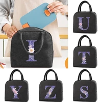 lunch bags for kids women cooler bag insulated portable canvas box thermal food container school trip picnic dinner handbag
