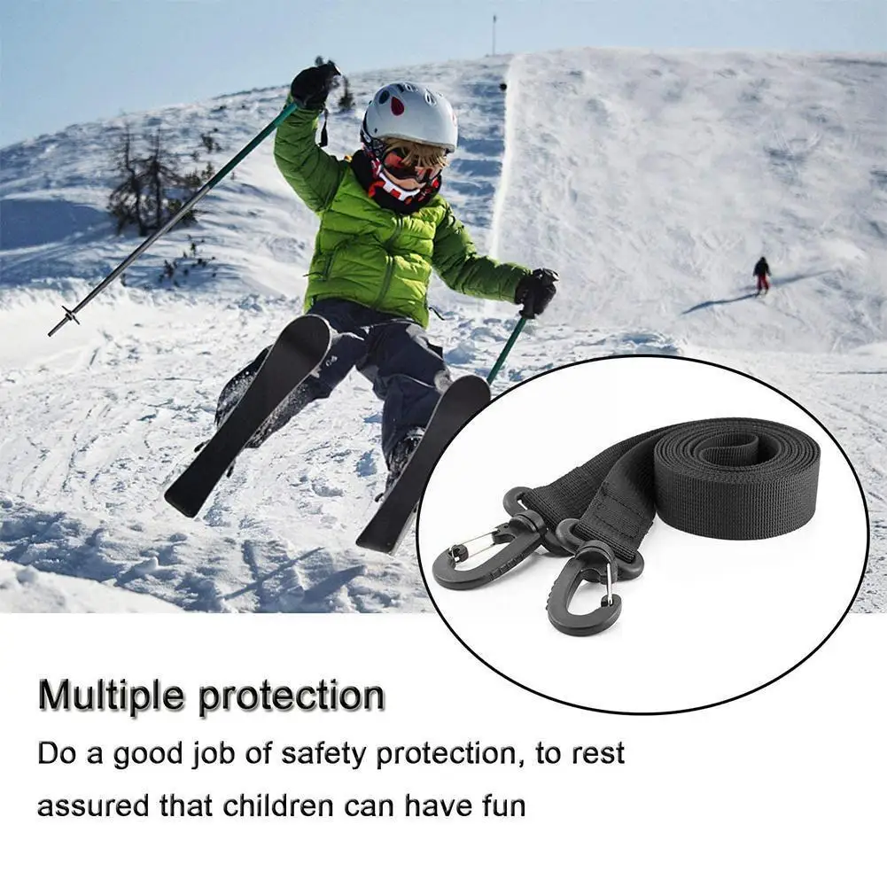 

Wear Resistant Reliable Children Ski Safety Belt With Traction Rope For Snowboarding Kids Ski Harness Training Belt Tractio L7u3