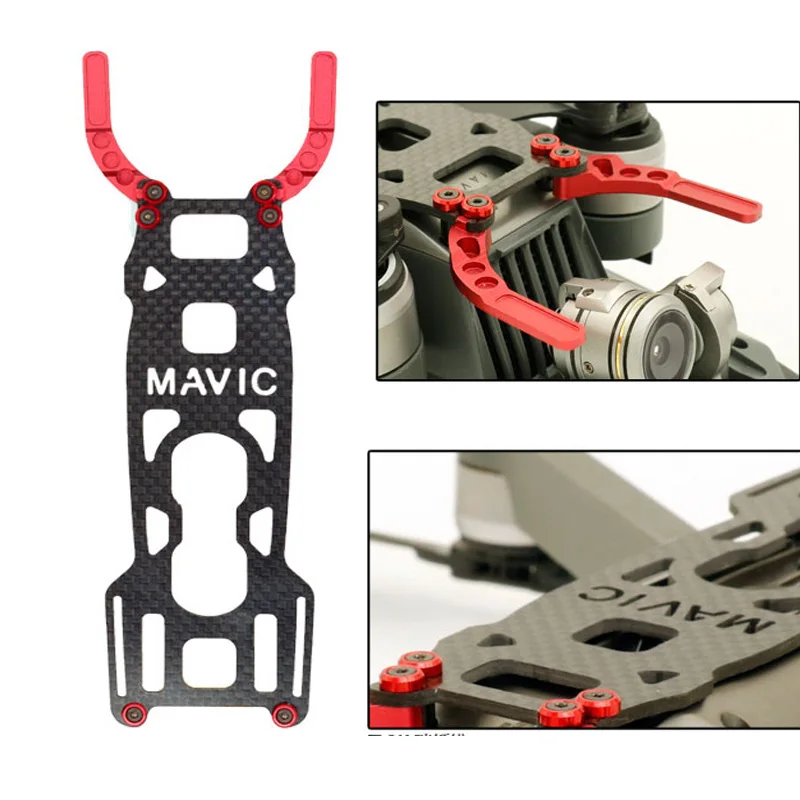 Bon Fiber Protection Board Bottom Shell Anti-collision Lens Gimbal Guard For Dji Mavic Pro 1 Drone  Accessories