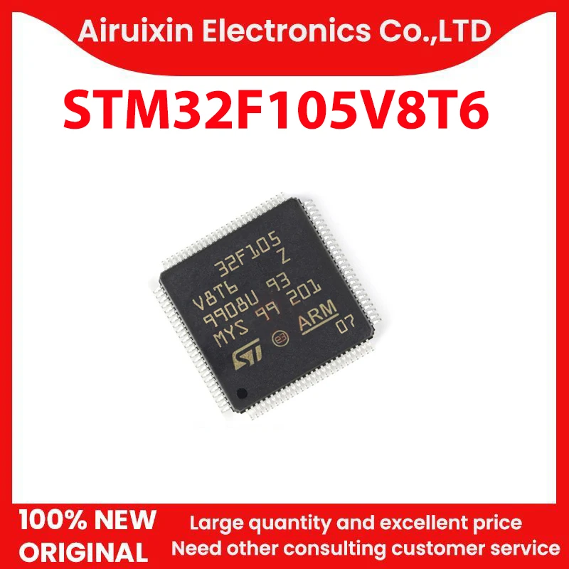 

100% New and Original STM32F105V8T6 LQF100 1PCS/LOT