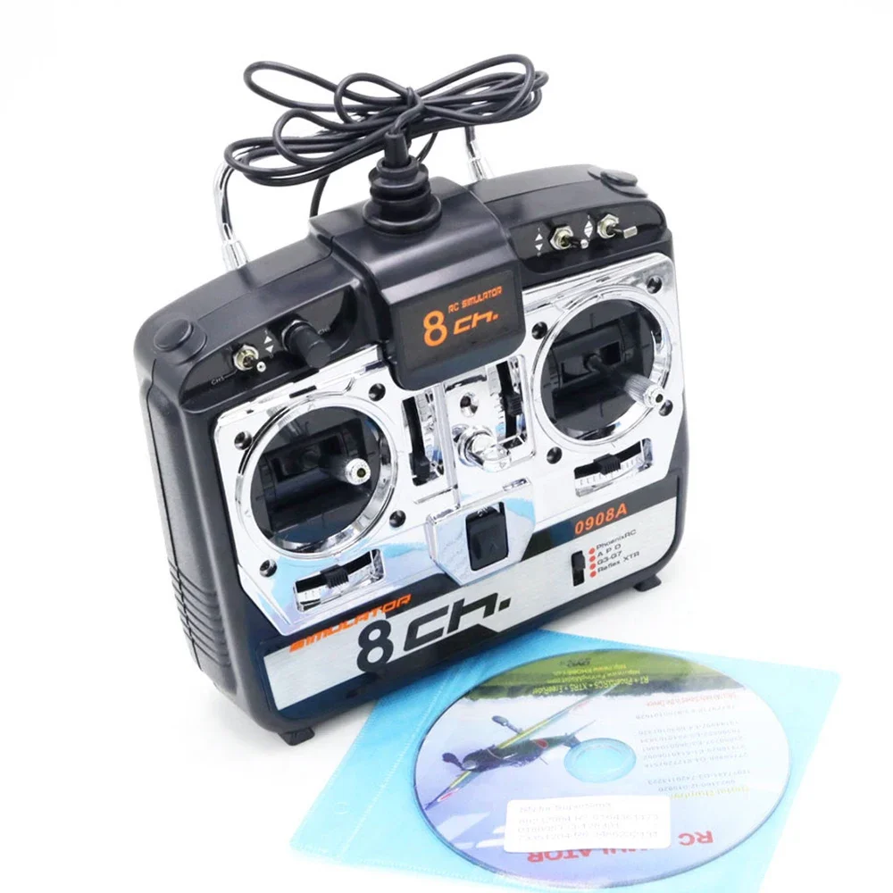 0904A / 0908A 6-8CH 16 в 1 RC симулятор полета с поддержкой CD G7 Phoenix 5 XTR для FPV гоночный Дрон