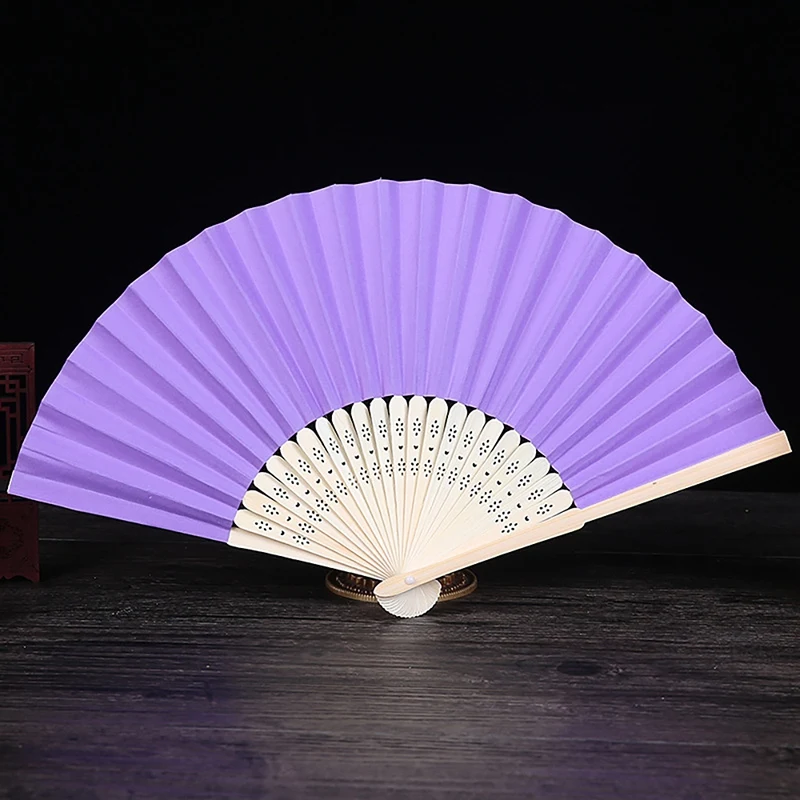 

10 Pcs/Each Hand-Painted Foldable Paper Fan Portable Party Wedding Supplies DIY Gift Ramadan Decoration 21Cm