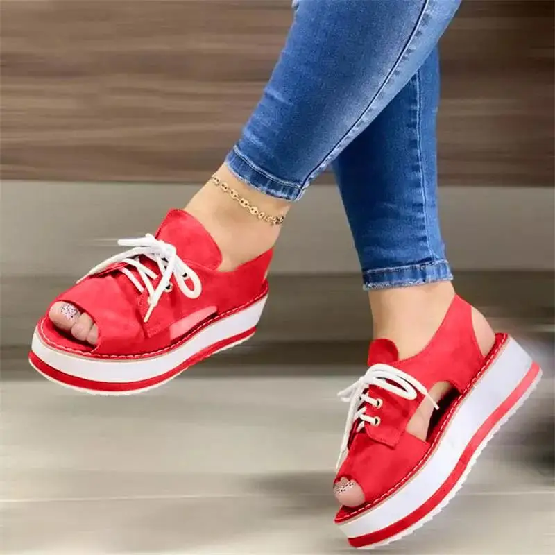 

Sports Women's Sandals Ins Hot Sale Summer New Sandals Women's Casual Shoes Designer Sandals Thickened Flat Large Size 43 Sandal
