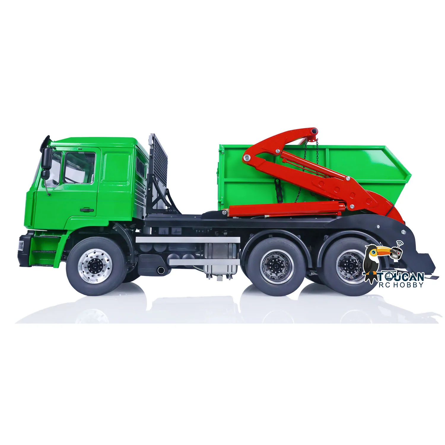 hydrauliczna zdalnie sterowana ciężarówka skakanka 1/14 VL18U F2000 ramię wahadłowe RC załadowany model samochodu zrzutowego zabawki prezentowe