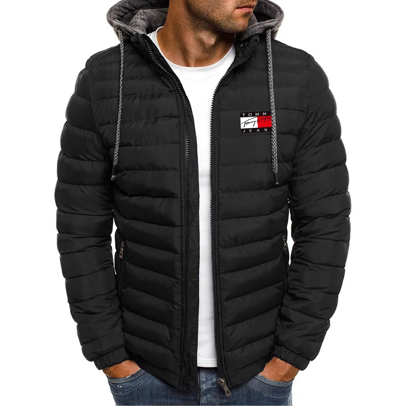 

Новые homens blusao casaco de inverno acolchoado puffer jaqueta aquecer roupas bombardeiro deiro casual zip moda algodao outwear casac