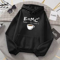 energymilkcoffee harajuku hoodie women casual fashion sweatshirt crewneck fleece pocket clothes loose pullover hoodies female