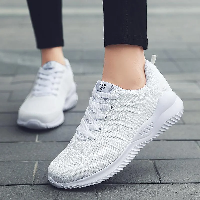 

Fashion Sneakers Women Lace Up Shoes For Women Soft Shoes Woman Sneakers Outdoor Trainers Female Footwear Zapatillas Mujer