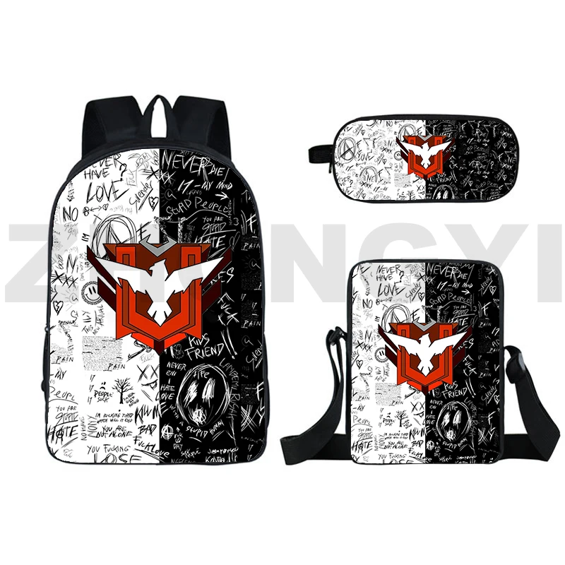 Модный холст Free Fire Garena 3D рюкзак 3 в 1 спортивный школьный для студентов колледжа