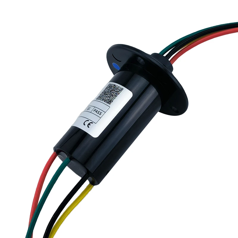 OD 30 мм 4-стороннее 20 А высоковольтное закрытое скользящее кольцо вращающееся