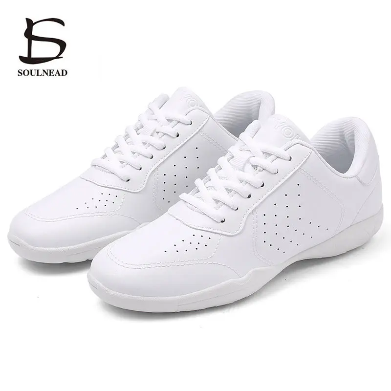 Aerobics Shoes Kids Dancing Sneakers Women Children Gym Competitive Fitness Sports Shoes Girls Jazz Modern Square Shoe Size28-44
