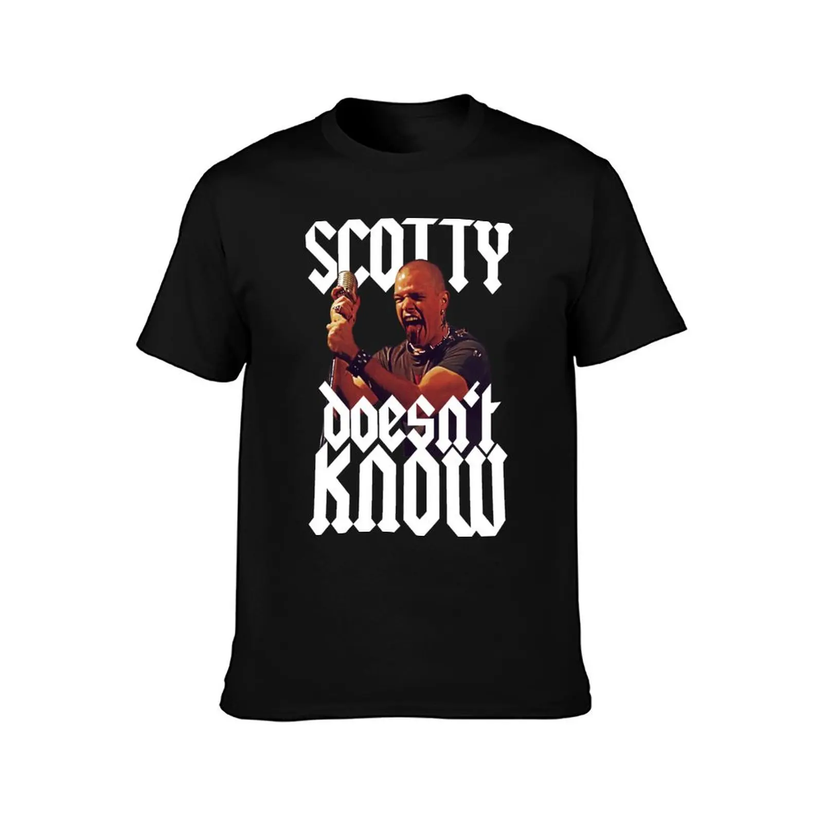 Футболка Scotty Doesn't Know с рисунком винтажная забавная футболка подарками для