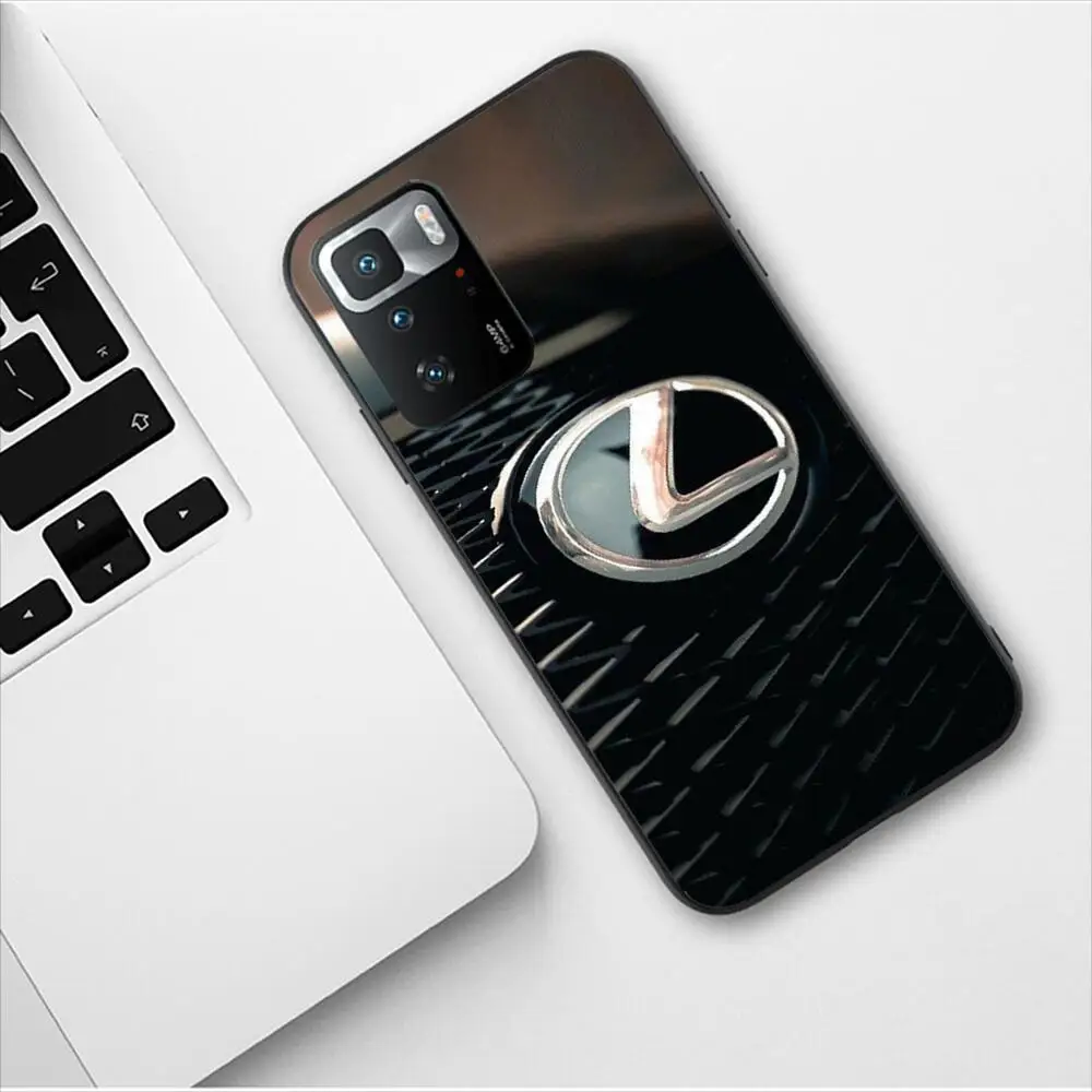 Lexus Sports Car Logo Phone Case For Redmi 9 9A 7A 10 8A 10A 8 Note 11 10S 7 11S Plus POCO X3 Pro Luxury Design Fashion Covers
