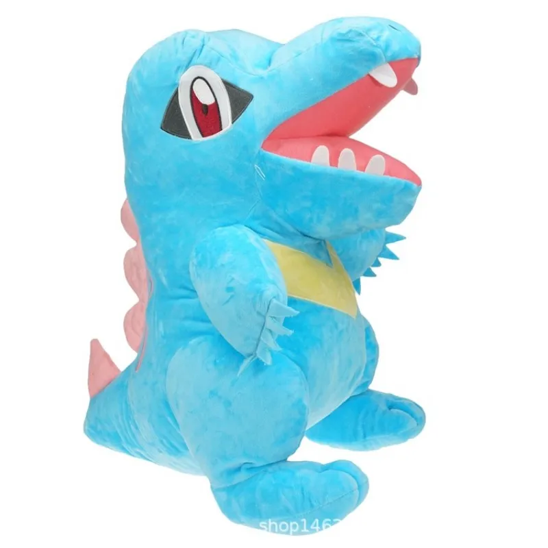 

Pokemon cartoon anime small saw crocodile toy doll plush doll house furnishings holiday gifts