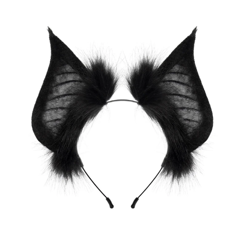 Повязка на голову в стиле аниме ручной работы реквизит для косплея уши летучей