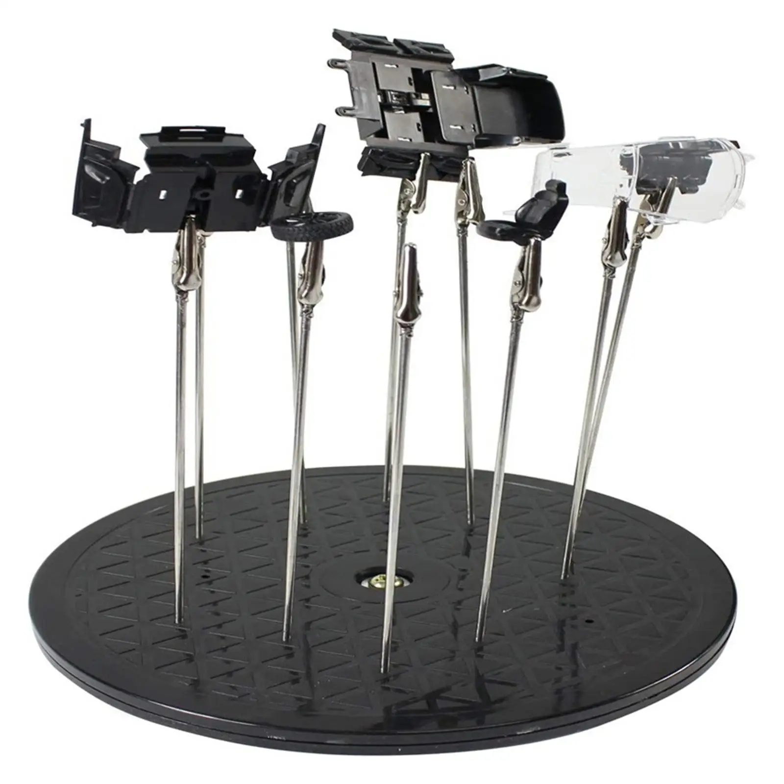 

Painting Clips Metal Alligator Clamp with Stand for Modeling Tools