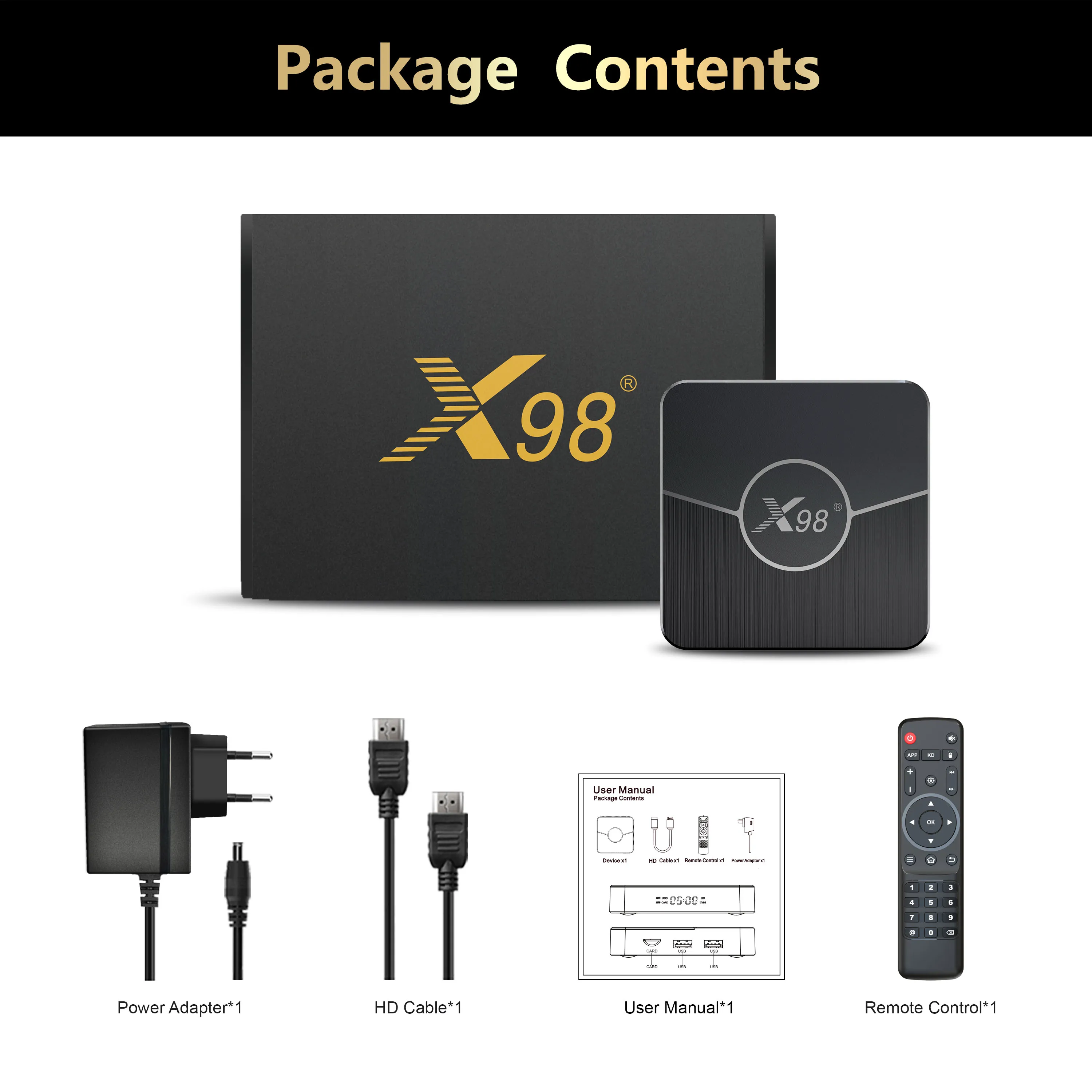 Free Shipping New Design X98 Plus Amlogic S905W2 Android 11 OS Dual Wifi BT Smart OTT TV Box Support Youtube Netflix iptv box |
