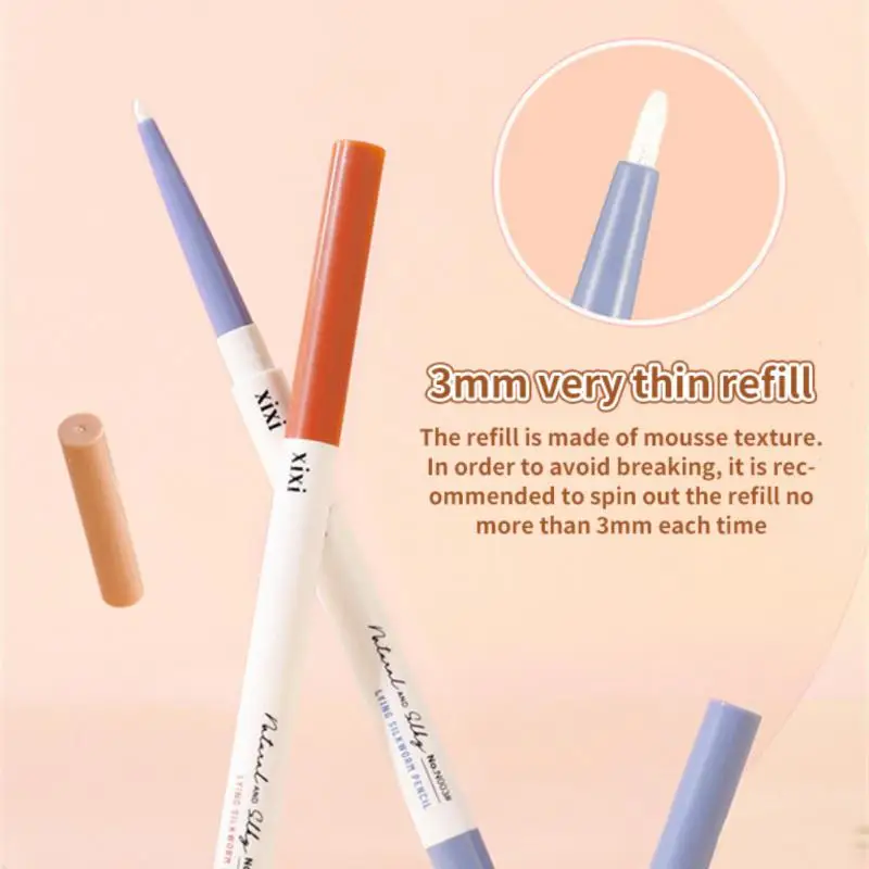 

Pink Nude Color Highlighter Pen Lying Silkworm Pen Brighten Sparkling Eyes Glitter Shimmer Pen 4 Colors High Gloss Pencil