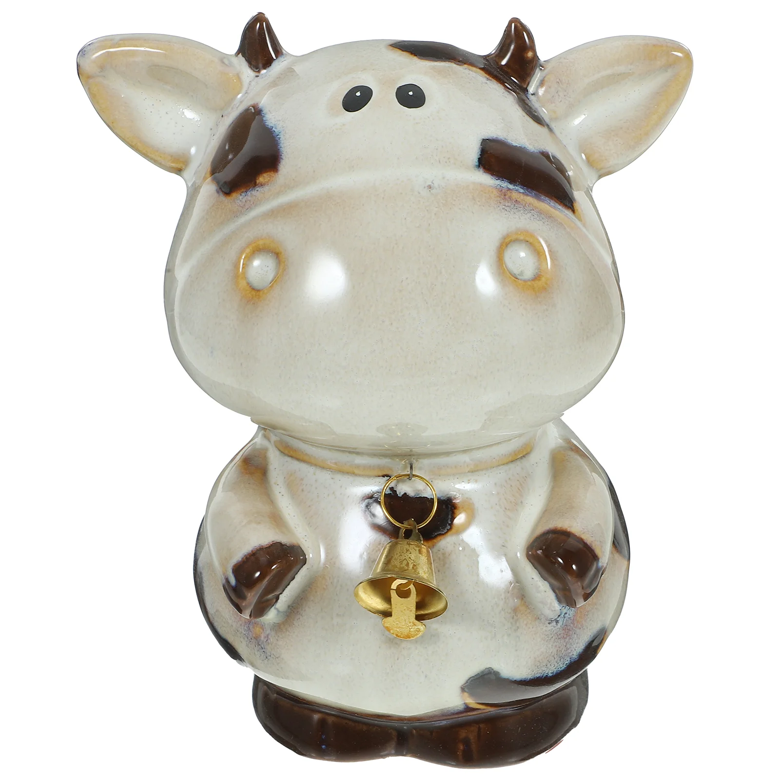 

Ceramic Saving Pot Piggy Bank Home Gift Decor Desktop Coin Ceramics Photo Prop Crafts