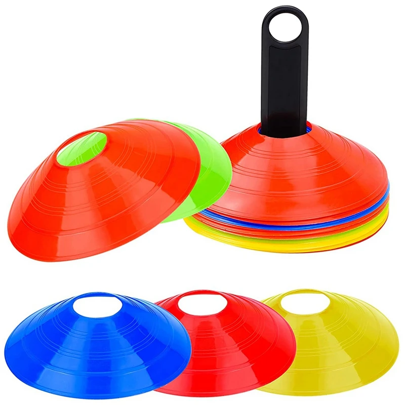 

20 Pcs Football Training Supplies And Equipment Football Training Marking Discs Sports Marketing Discs For Football