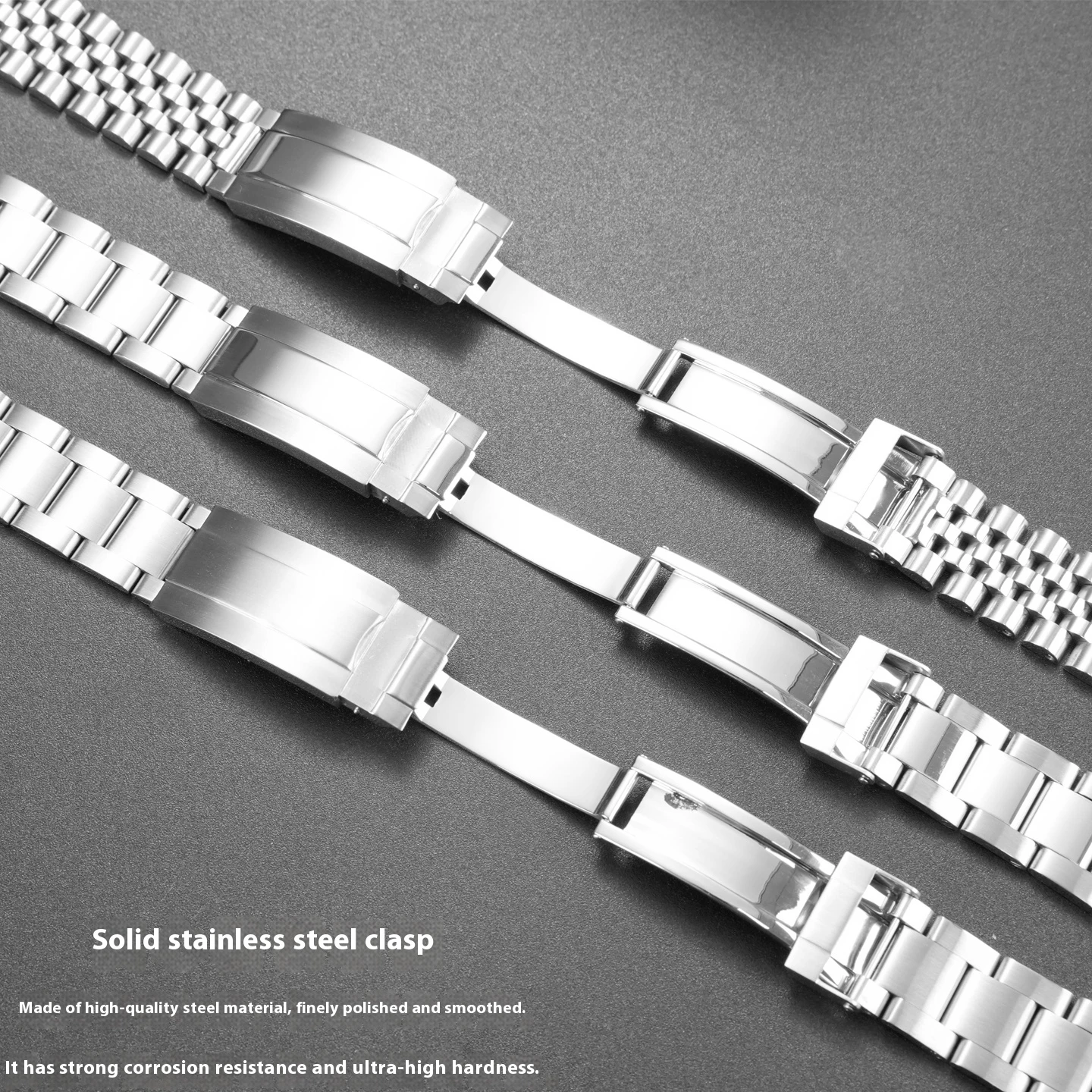 Фото Ремешок из нержавеющей стали 18 мм, 19 мм, 20 мм, 22 мм для часов Seiko Sports 5, SNXS73/77/79 SNK809 SRPD55 SRPD51, водонепроницаемый браслет №4