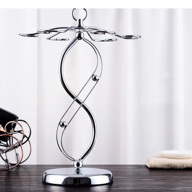 

Metal Cup Holder Wine Glass Holder Upside Down Goblet Holders Home Organizer Cup Storage Rack Decorative Stand Tumbler Holders