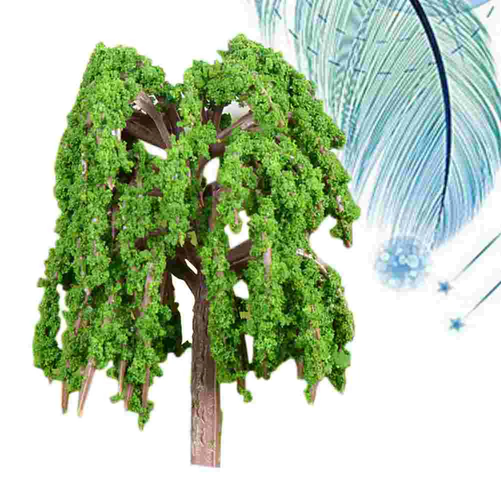 

Tree Decoration Model Miniature Scenery Mini Landscape Railroad Diy Trees Scale Micro Artificialtrain Architectureplastic
