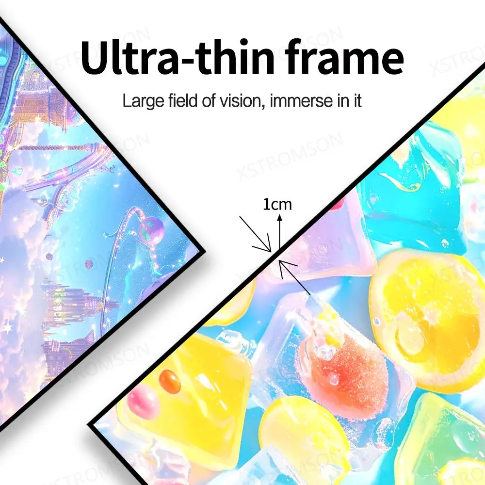 Проекционный экран Fresnel 5.0 Pro ALR UST с фиксированной рамкой отклоняющий окружающий