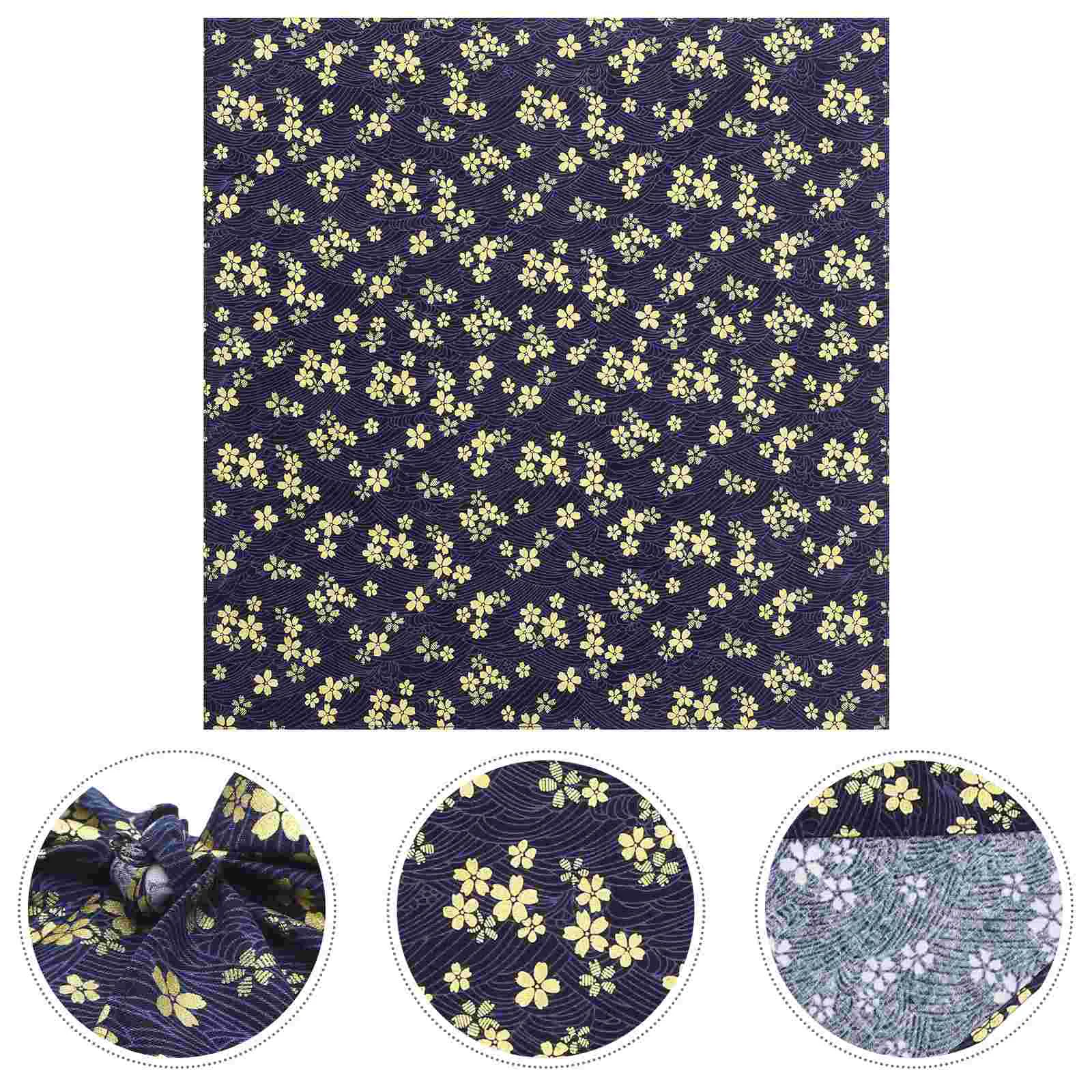 

Meal Wrapping Cloth Japanese Style Handkerchief Meal Box Cover Decorative Wrapping Cloth