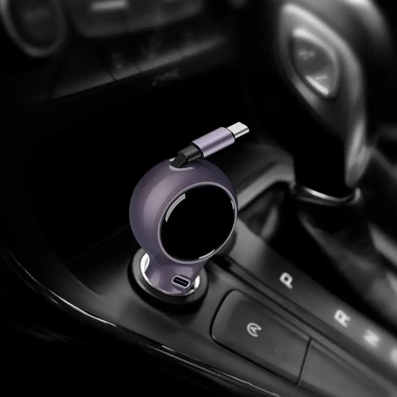 Ładowarka samochodowa typu C Wielofunkcyjny adapter do superszybkiego ładowania Podwójny super ładowarki PD30W w samochodzie tabletu