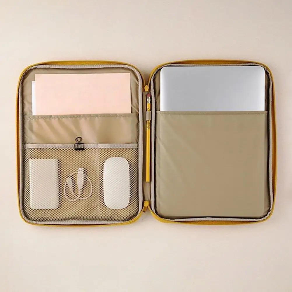 

Laptop Bag Notebook Case Waterproof Dust-proof Adorable 11/13 Inch INS Fabric Laptop Handbag for Outdoor