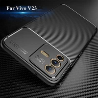 for vivo v23 5g cover case for vivo v23 v23e coque shell funda soft silicone protective business back bumper for vivo v23