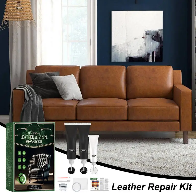 Набор гелей для ремонта кожи наполнитель из натуральной восстанавливает