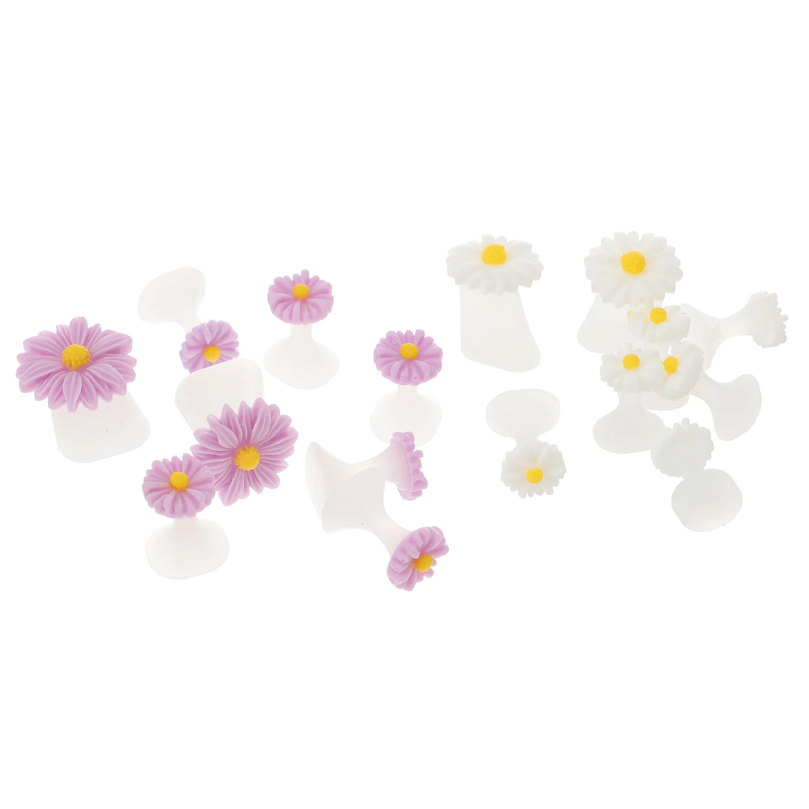 

Toe Separators Separator Pedicure Spacers Nail Finger Corrector Silicone Dividers Polish Bunion Flower Splitter Divider