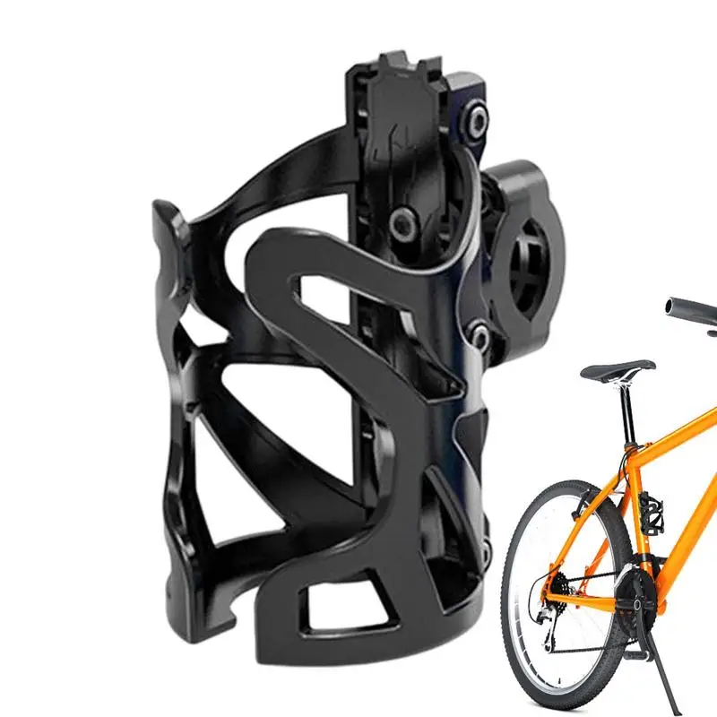 Bike Water Bottle Holder Lightweight And Strong Bicycle Beverage Container Insulated Bicycle Coffee Cup Holders For Walker